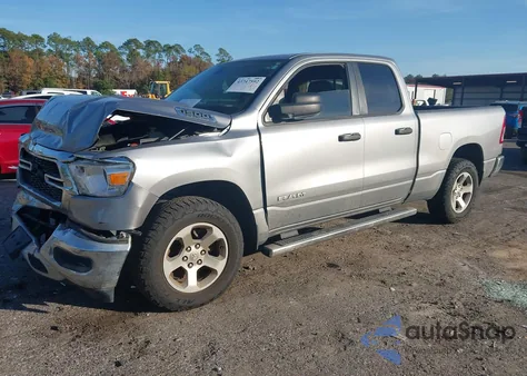 2019 Ram 1500 Tradesman 4X2 6'4 Box z USA, uszkodzony, nr VIN 1C6RRECT7KN604089